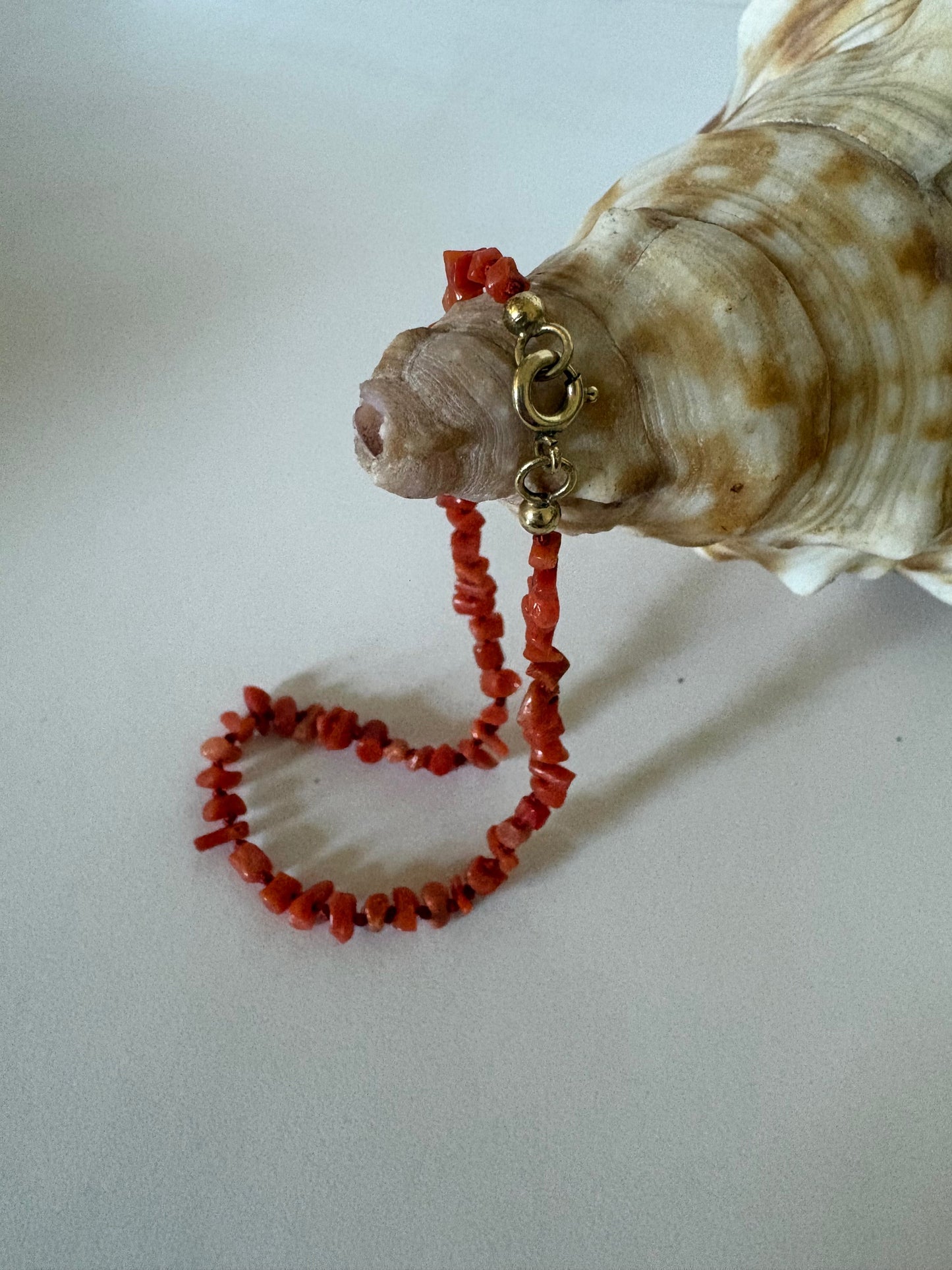 Vintage Korallenarmband – klassisch, ca. 19 cm