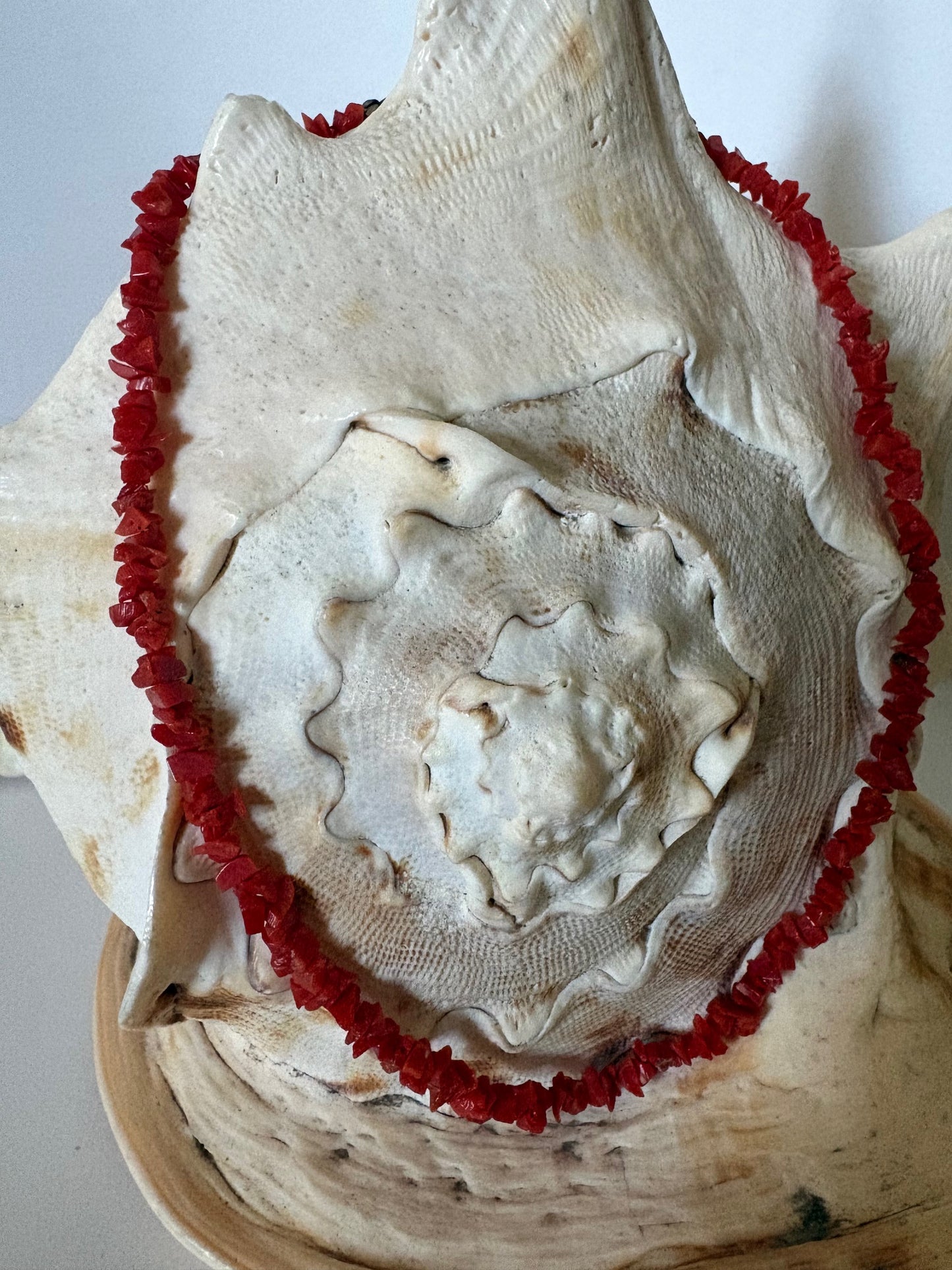 Klassische Vintage-Korallenkette – ca. 40,0 cm